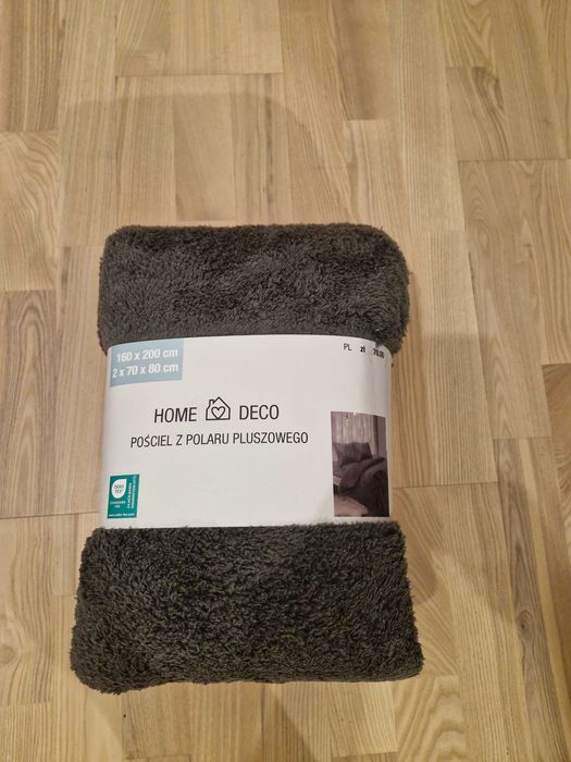 Pościel z polaru pluszowego 160x200 + poduszki