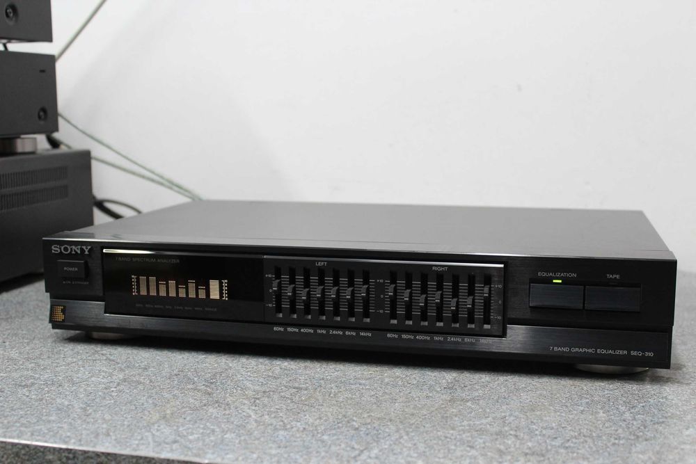 Zadbany korektor graficzny equalizer SONY SEQ-310 - Made in Japan