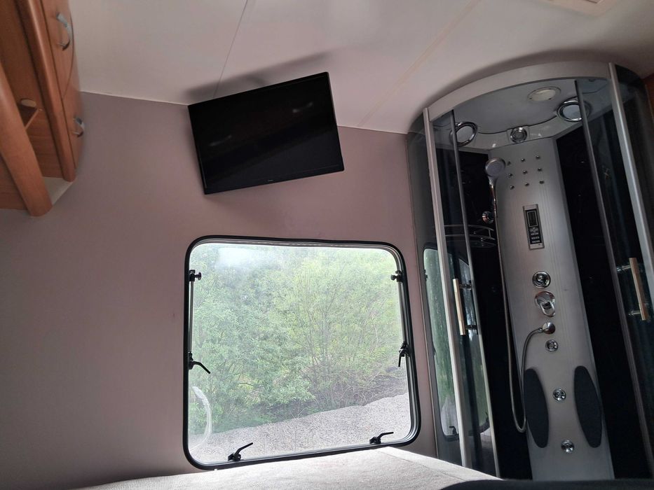 dethleffs  beduin  2 osiowa duża przyczepa  zamiana