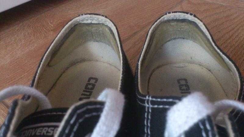 Кеды женские низкие Конверс Кеди жіночі чорні Converse CT AS р.38,5