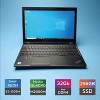 Ноутбук Lenovo ThinkPad P50(Xeon E3-1505Mv5/RAM 32/QuadroM2000M)(7275)