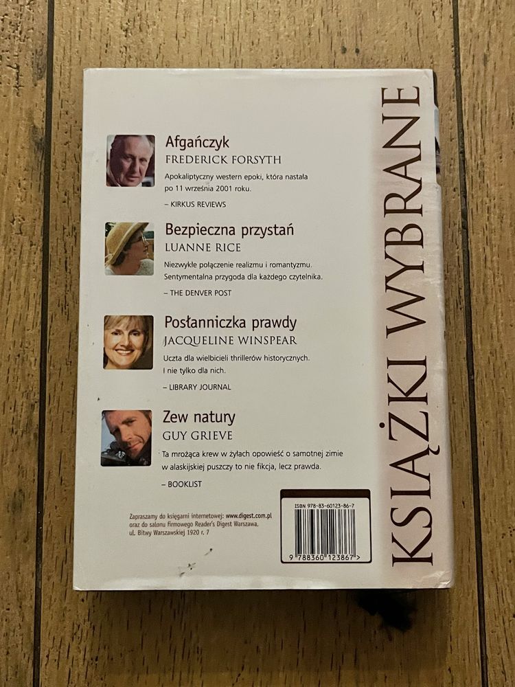 Książki wybrane - Afgańczyk, Zew Natury