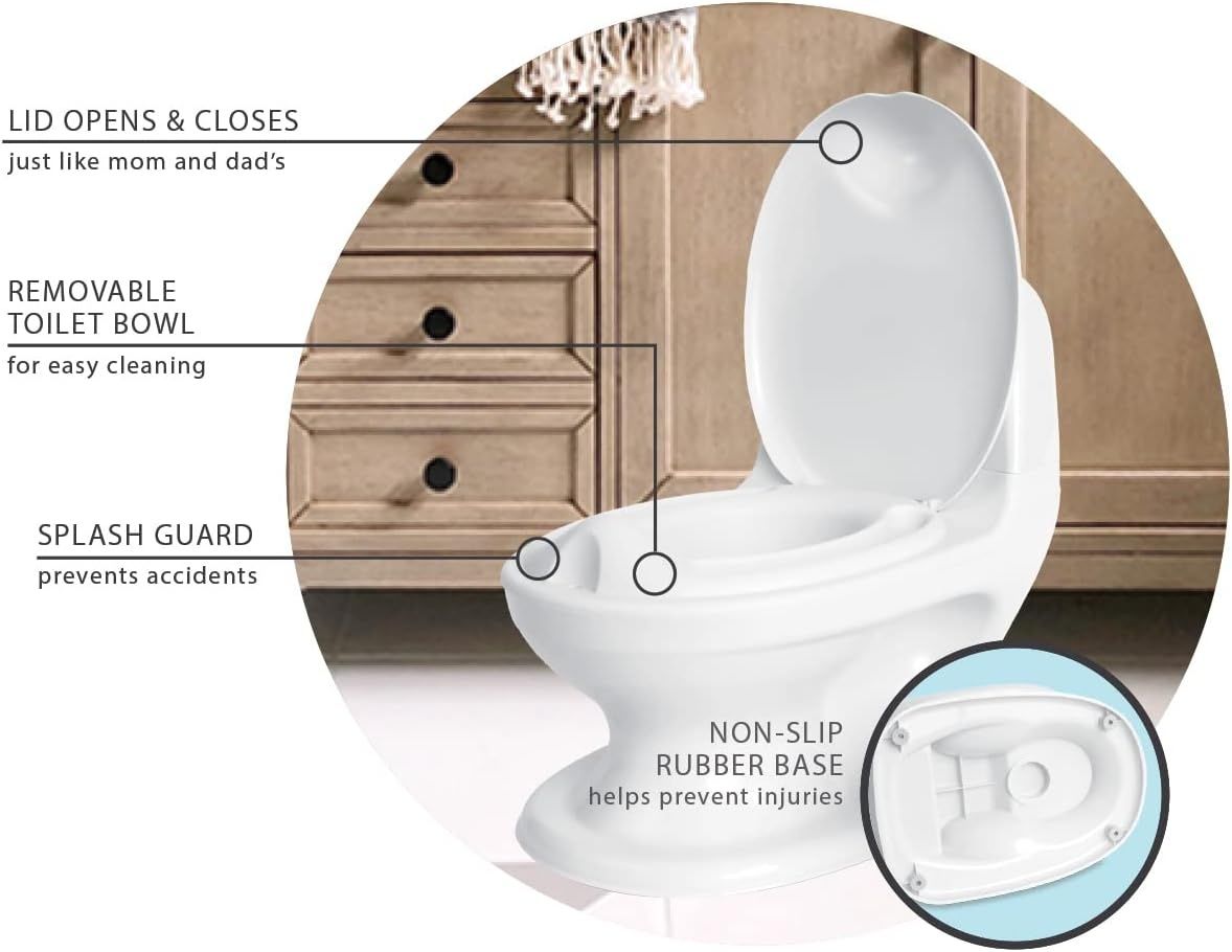 Nocnik toaleta z dźwiękiem Nuby Dr. Talbot's - My Real Potty