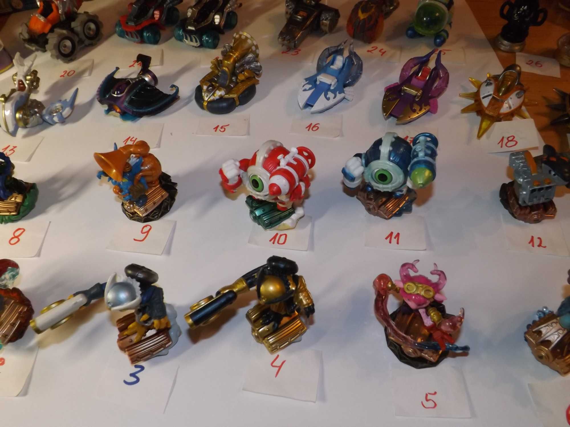 Superchargers, skylanders, figurki, kolekcja