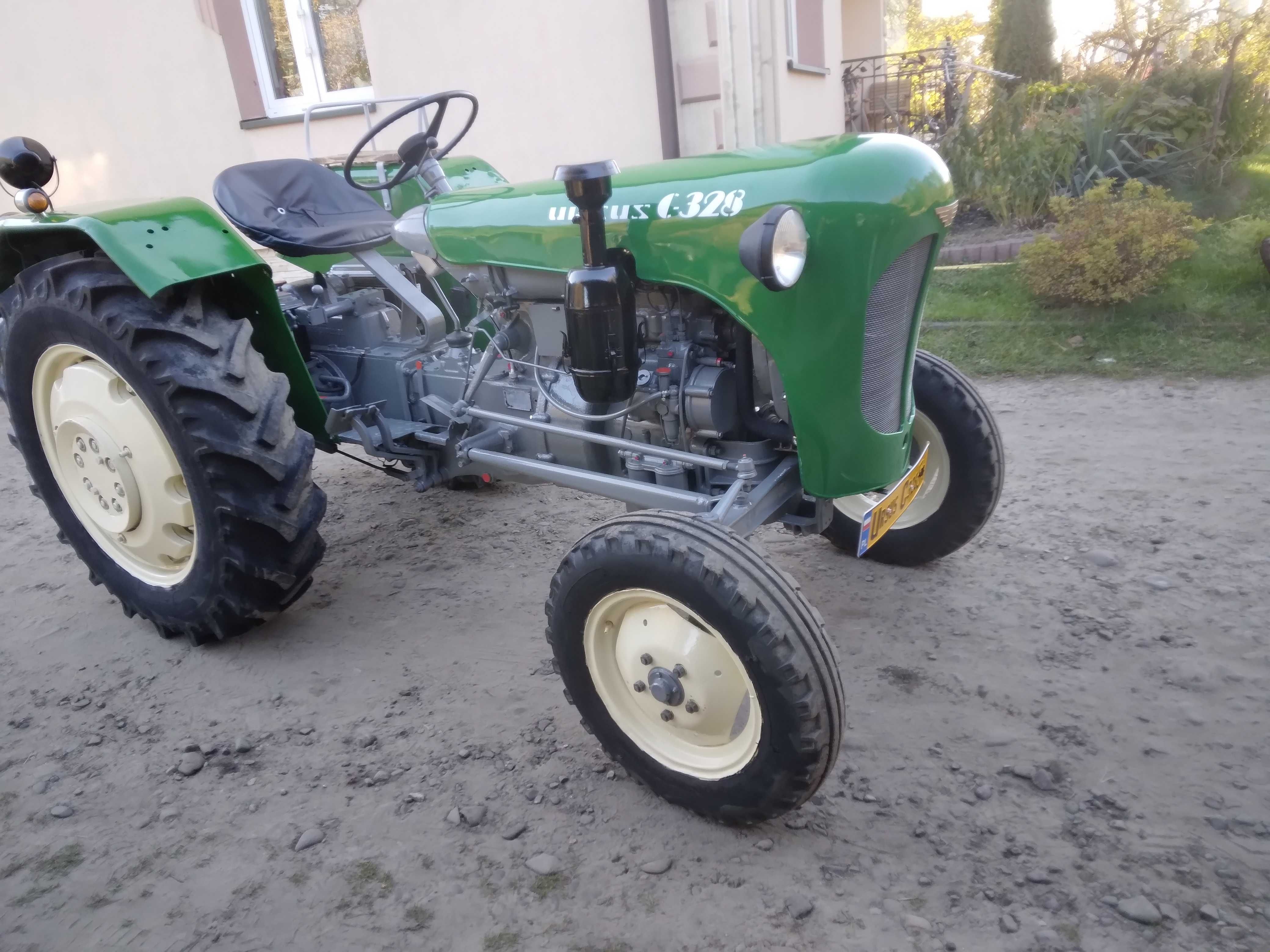 Ursus C-328 zarejstrowany odrestaurowany