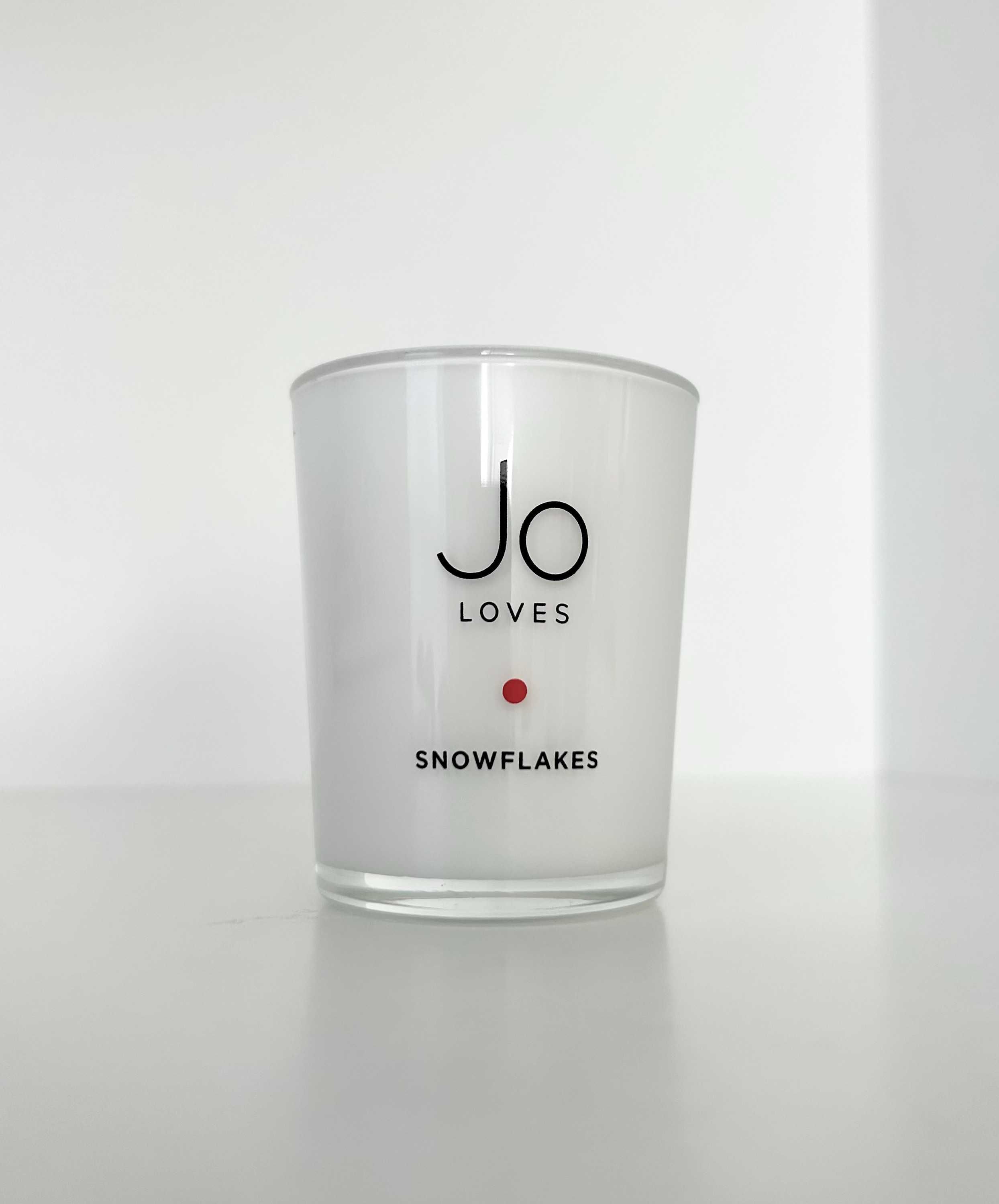 Ароматична свічка з натурального воску jo loves snowflakes 70g