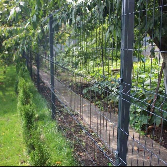 Секционный 3д забор, ограждение из 3д сетки