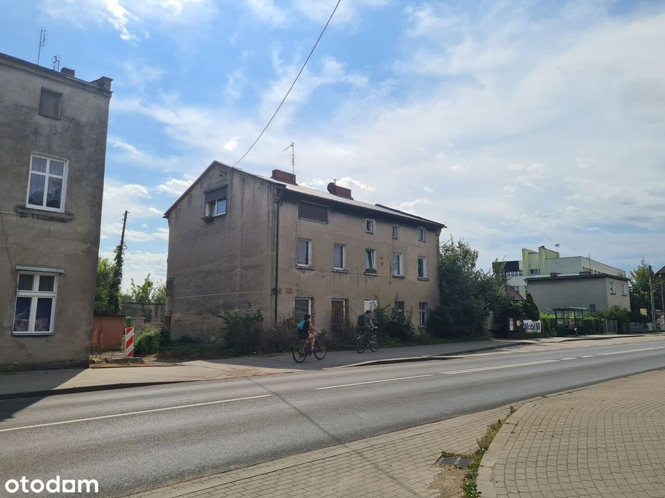 Budynek wielorodzinny - kamienica - 7 lokali -  duża działka - MPZP