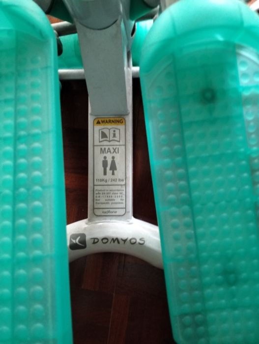 Mini stepper com elásticos