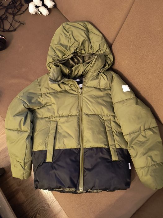 Kurtka zimowa Reima rozmiar 134 kolor zielony/khaki