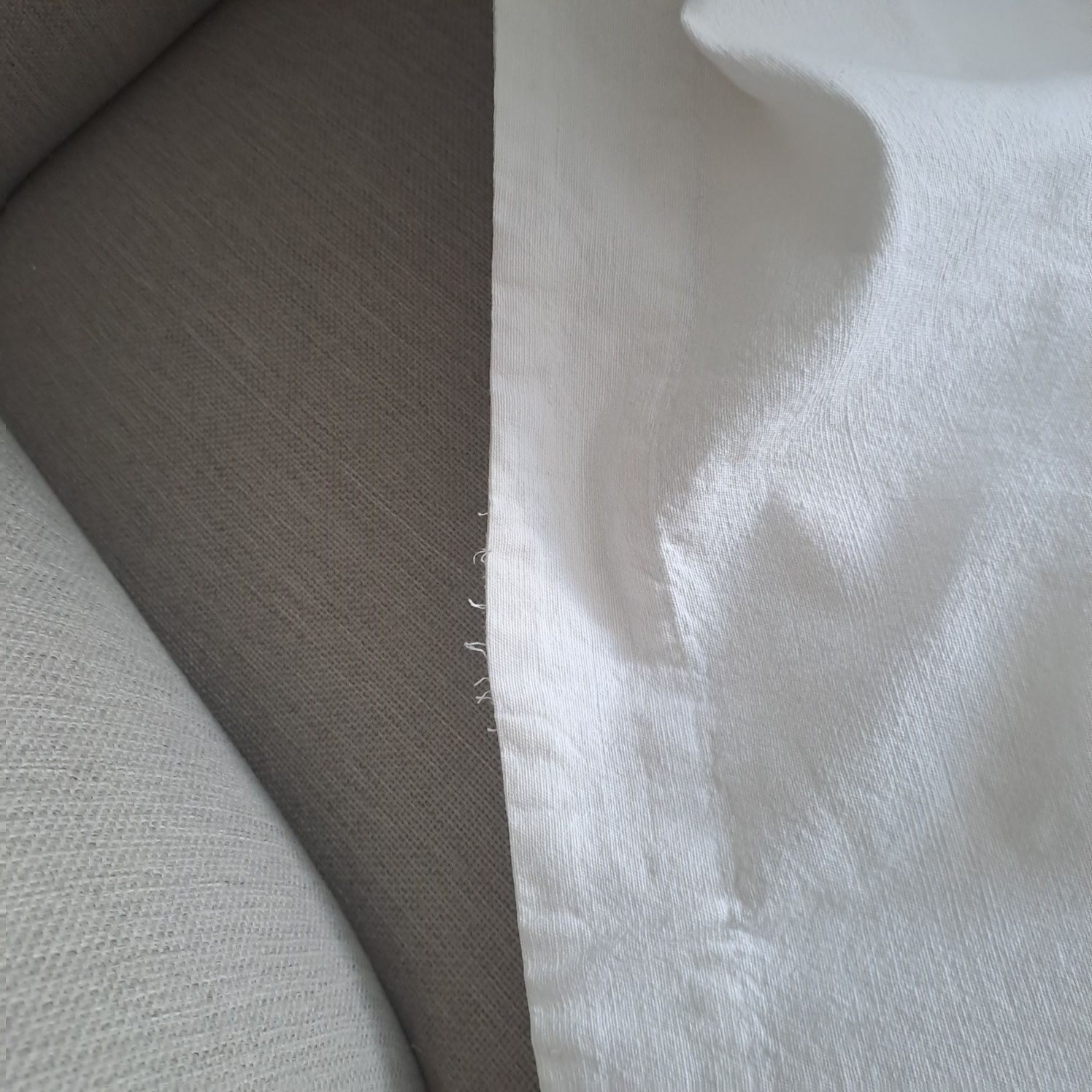 Zasłona Ikea bawełniana