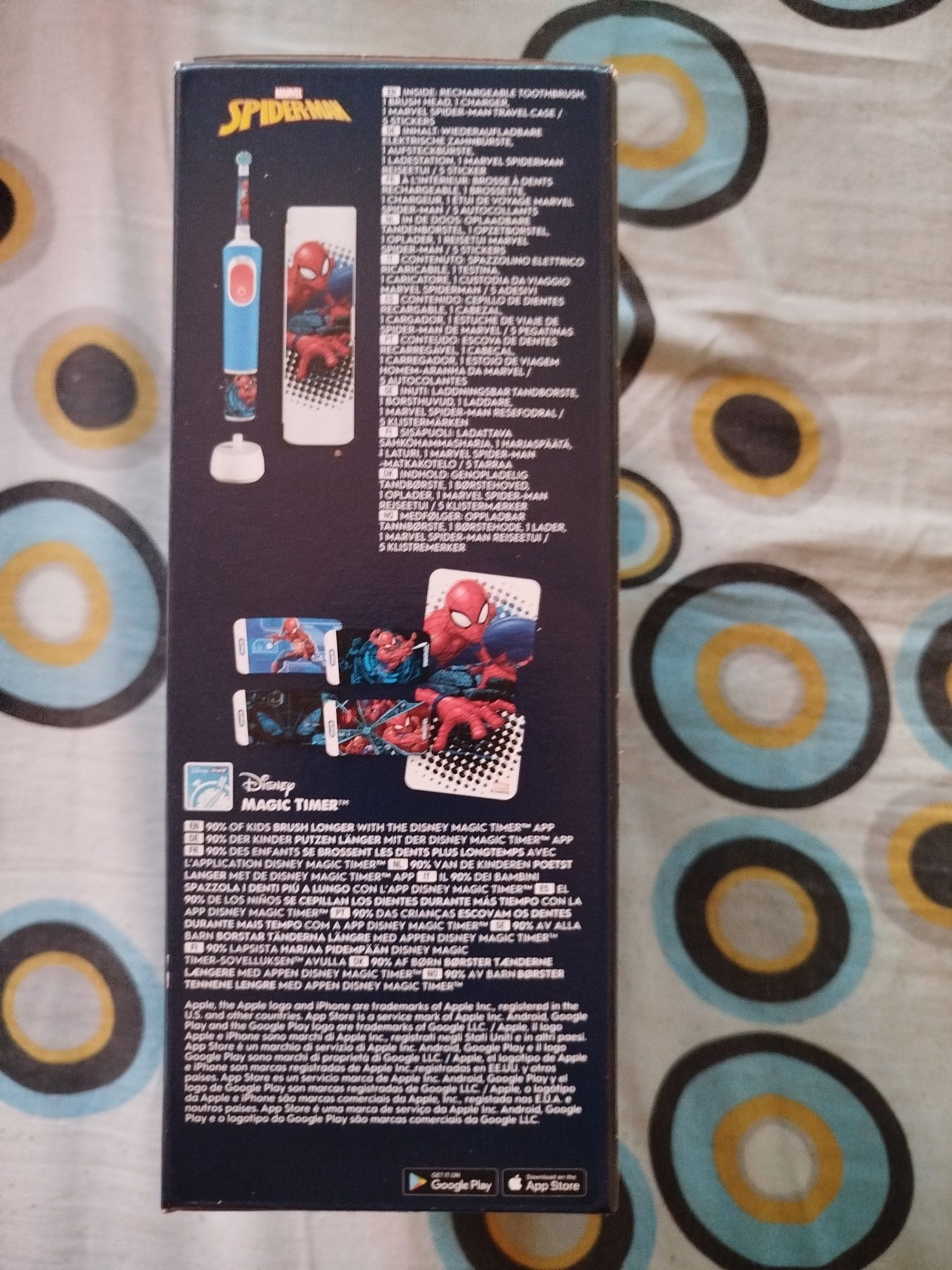 Escova de dentes elétrica Oral- B Pro kids 3+ Marvel Spider Man