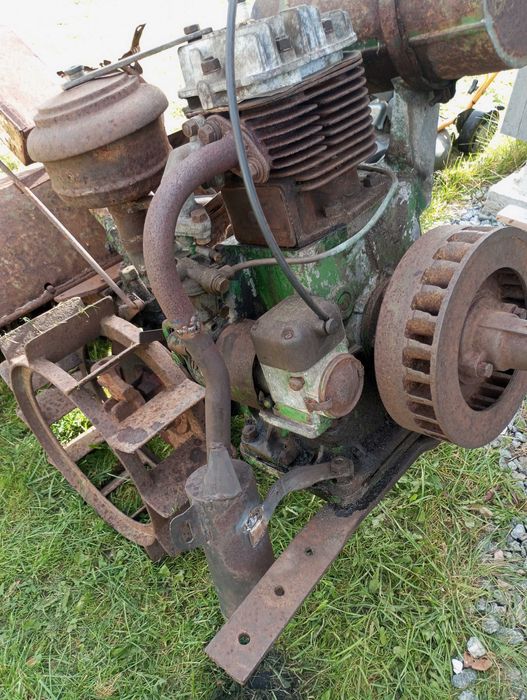 Bardzo stara Glebogryzarka firmy J.A.P London z lat 50 .