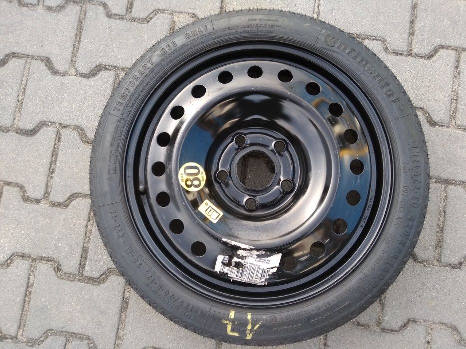 koło dojazdowe , dojazdówka opel insignia 16'' 5x120 , oryginał