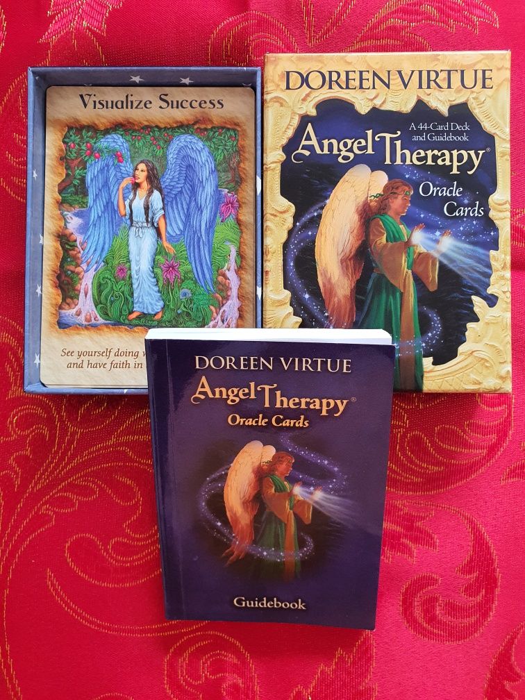 Oryginalne Karty Doreen Virtue Angel Therapy Oracle Wyrocznia Magia