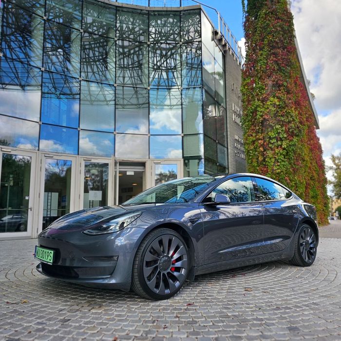 Tesla Model 3 Tesla Model 3 AWD Performance 513KM Salon PL Cesja leasingu PKO