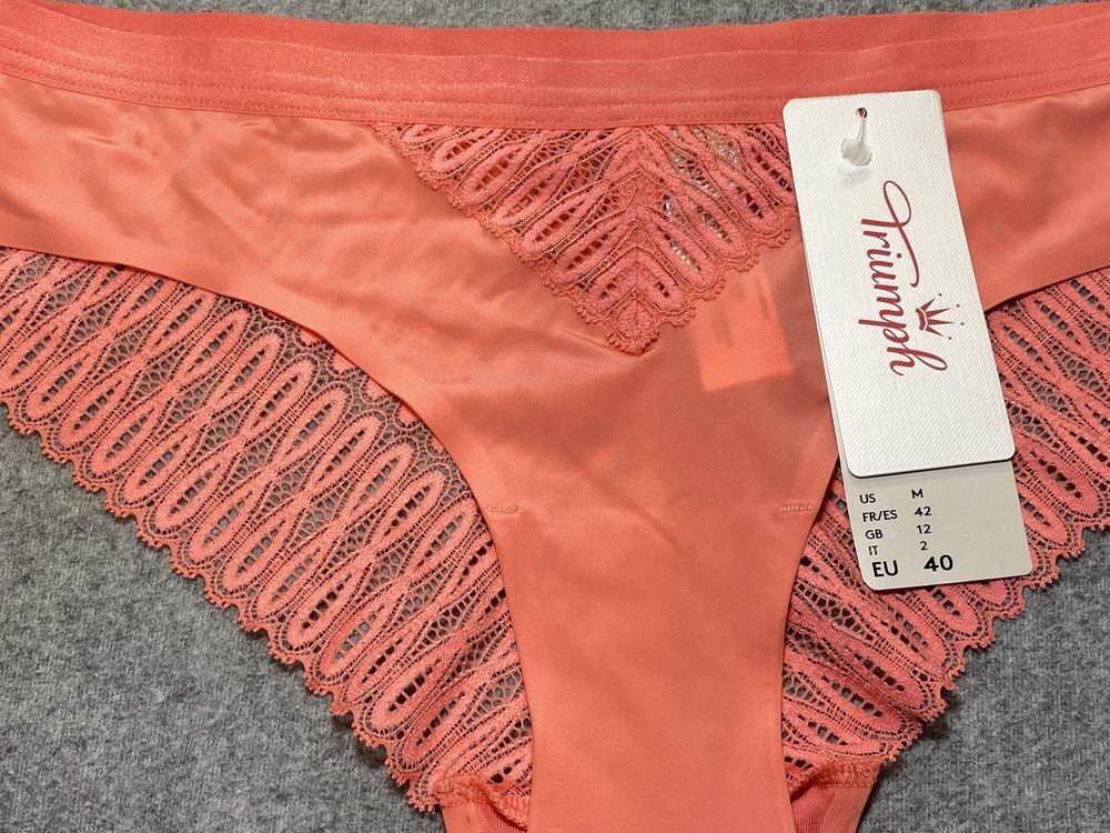 Majtki  bezszwowe Triumph Aura Spotlight Brazilian 40/L-różowe-nowe