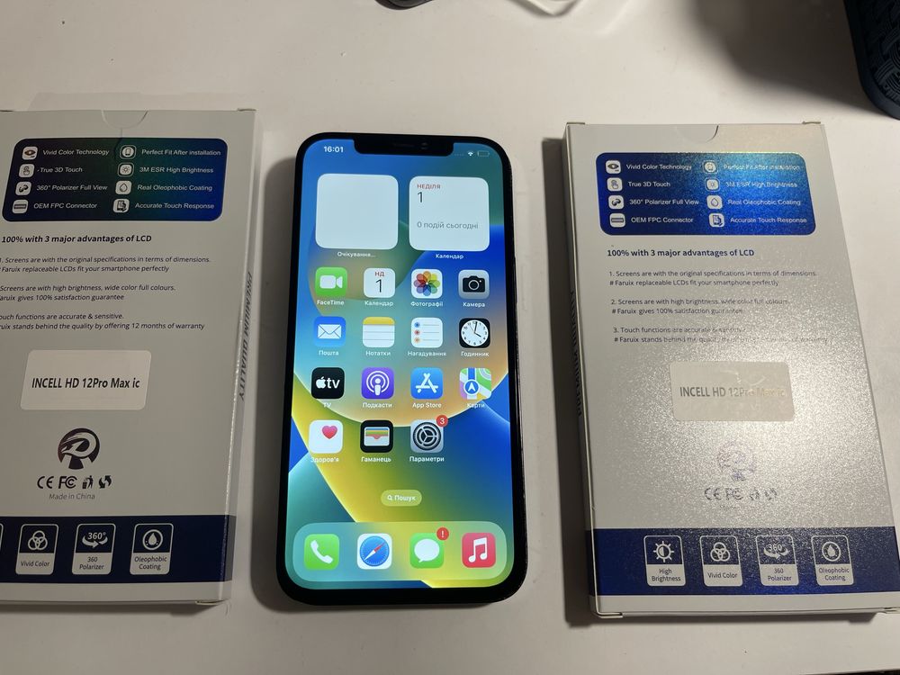 Дисплей  iPhone 12 Pro Max екран модуль скло экран з заміною