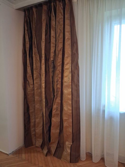 Zasłony brązowe 2 szt