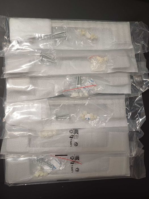 7 puxadores novos