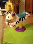 Skoczek zebra Fischer Price