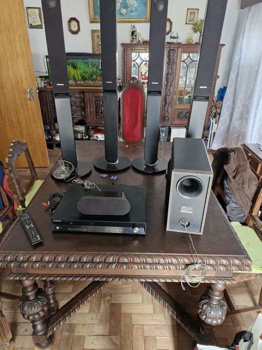 LG Colunas e Subwoofer