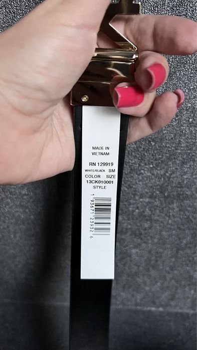 Ремінь Calvin Klein двосторонній Оригінал