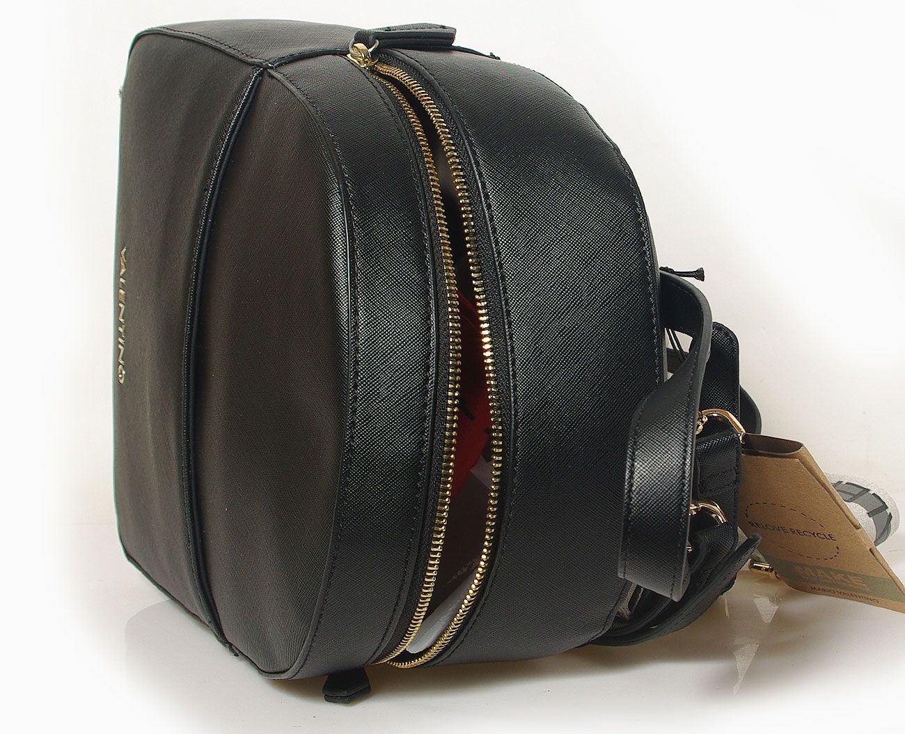 Valentino ZERO RE plecak VBS7B309 nero borse a spalla