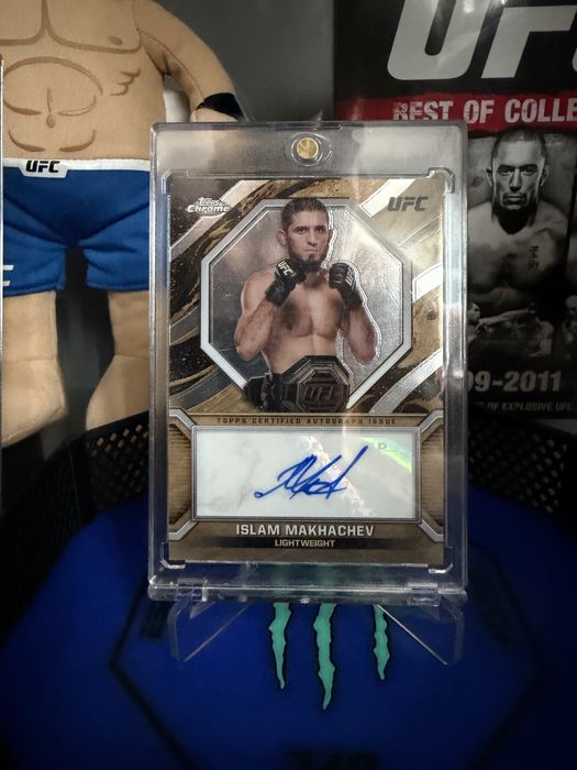 Karta Islam Makhachev auto! Autograf ufc mma