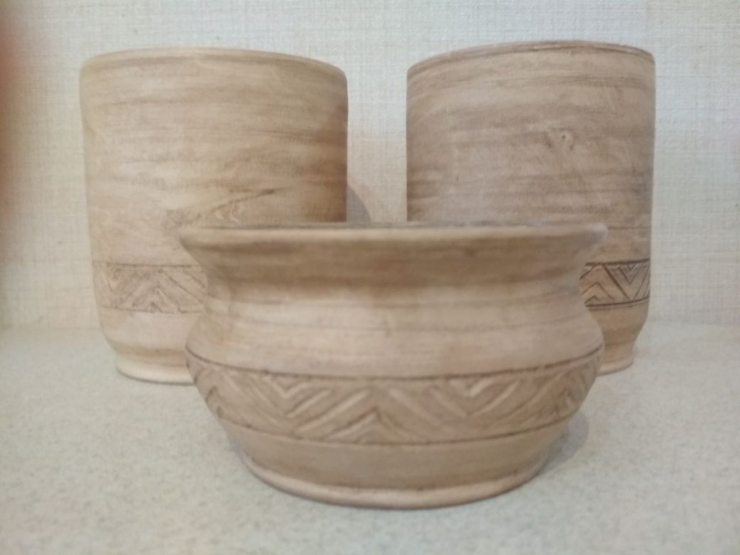 Бокал, келих, стакан, миска, ваза, вазочка, молочная керамика, молочна