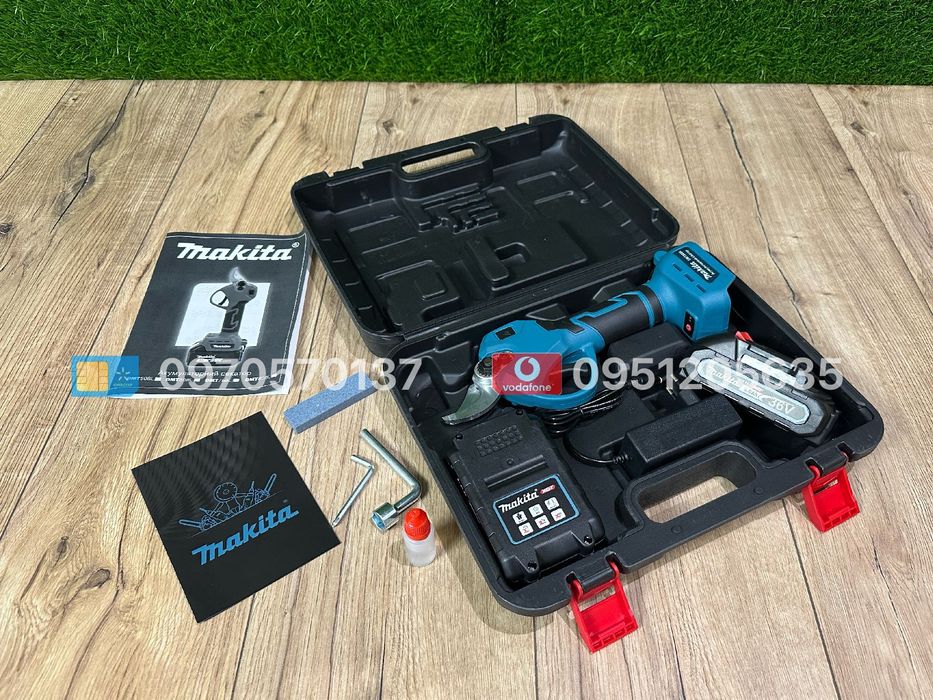 Акумуляторний Секатор Makita DMT60BL 36V 6Ah садовий лезо одностороннє