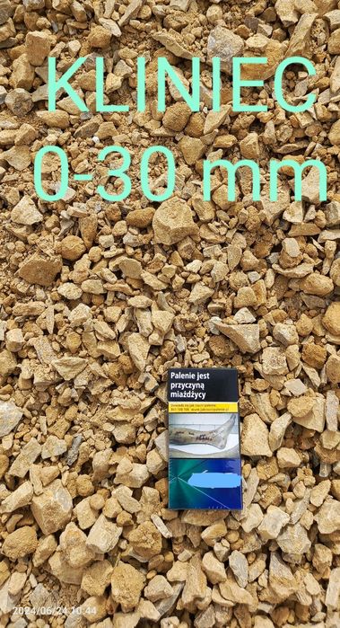Komin dolomitowy 4 do 31 wysiewka dolomitowa 2 do 8 mm