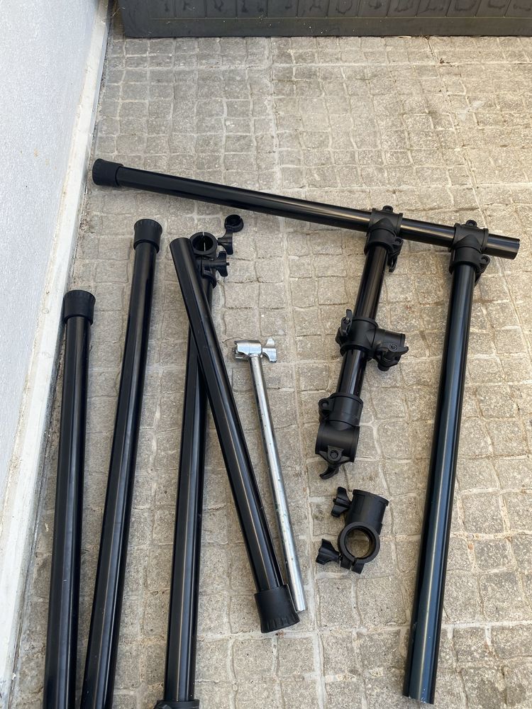 Rack para bateris eletronica