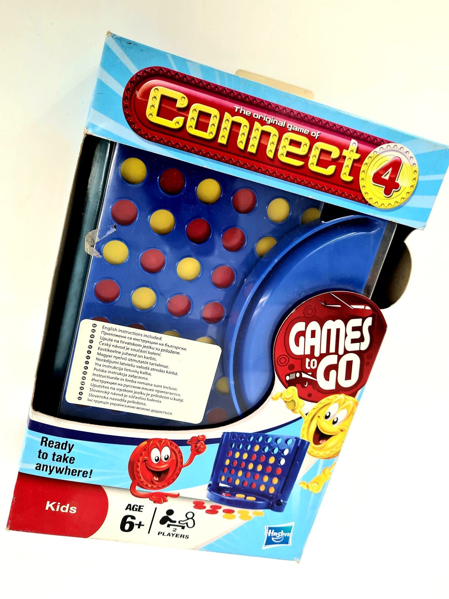 Nowa gra logiczna łączenie w linii Hasbro Connect4 - zabawki