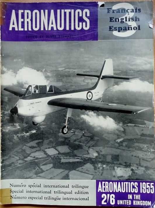 Revista de aviação "Aeronautics". Número especial 1955