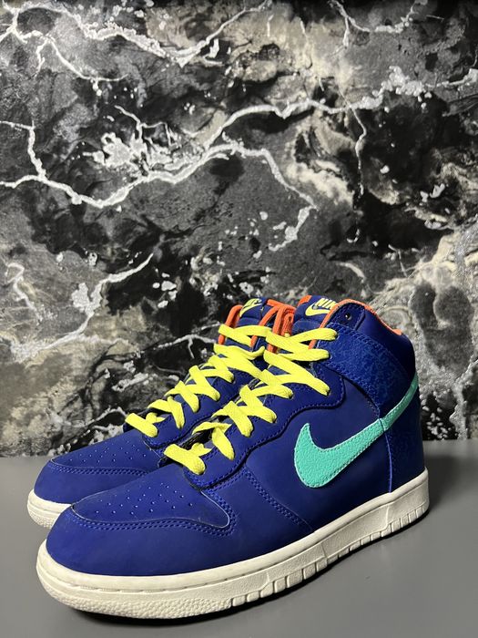 Кросівки чоловічі Nike Dunk High Blue 42р