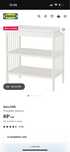 Trocador branco ikea