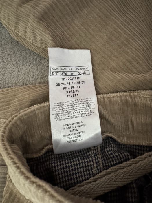 Takeshy Kurosawa вельвет штаны