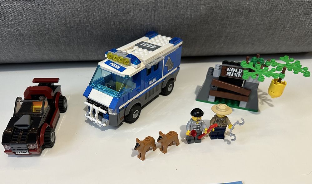 LEGO City 4441 Samochód dla psów policyjnych komplet