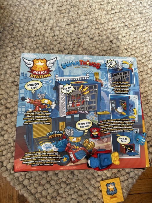 Zestaw Super Zings Posterunek Policji komisariat  Magic Box