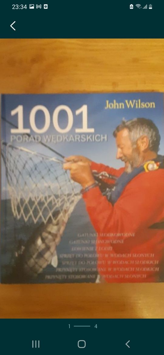 Książka 1001 porad wędkarskich