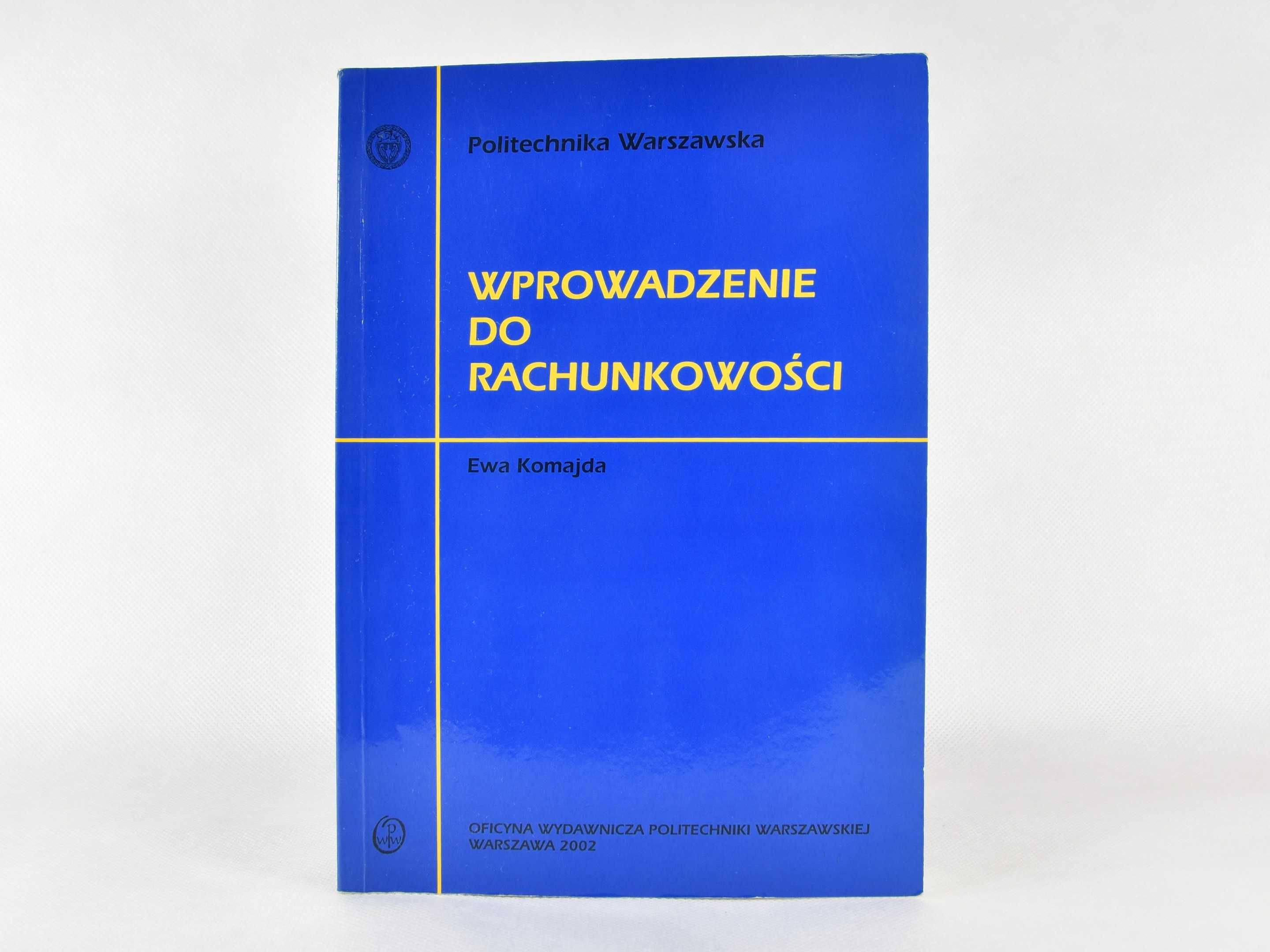 Książka "Wprowadzenie do rachunkowości" Ewa Komajda