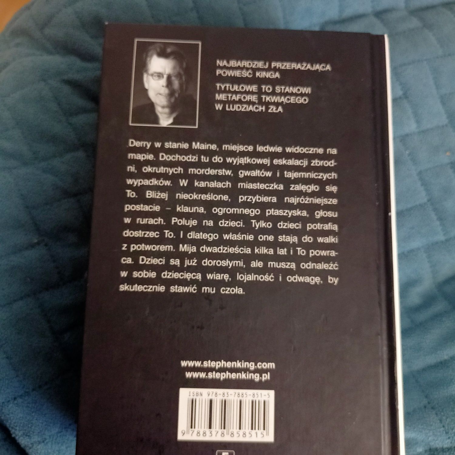 Stephen King "To" twarda oprawa