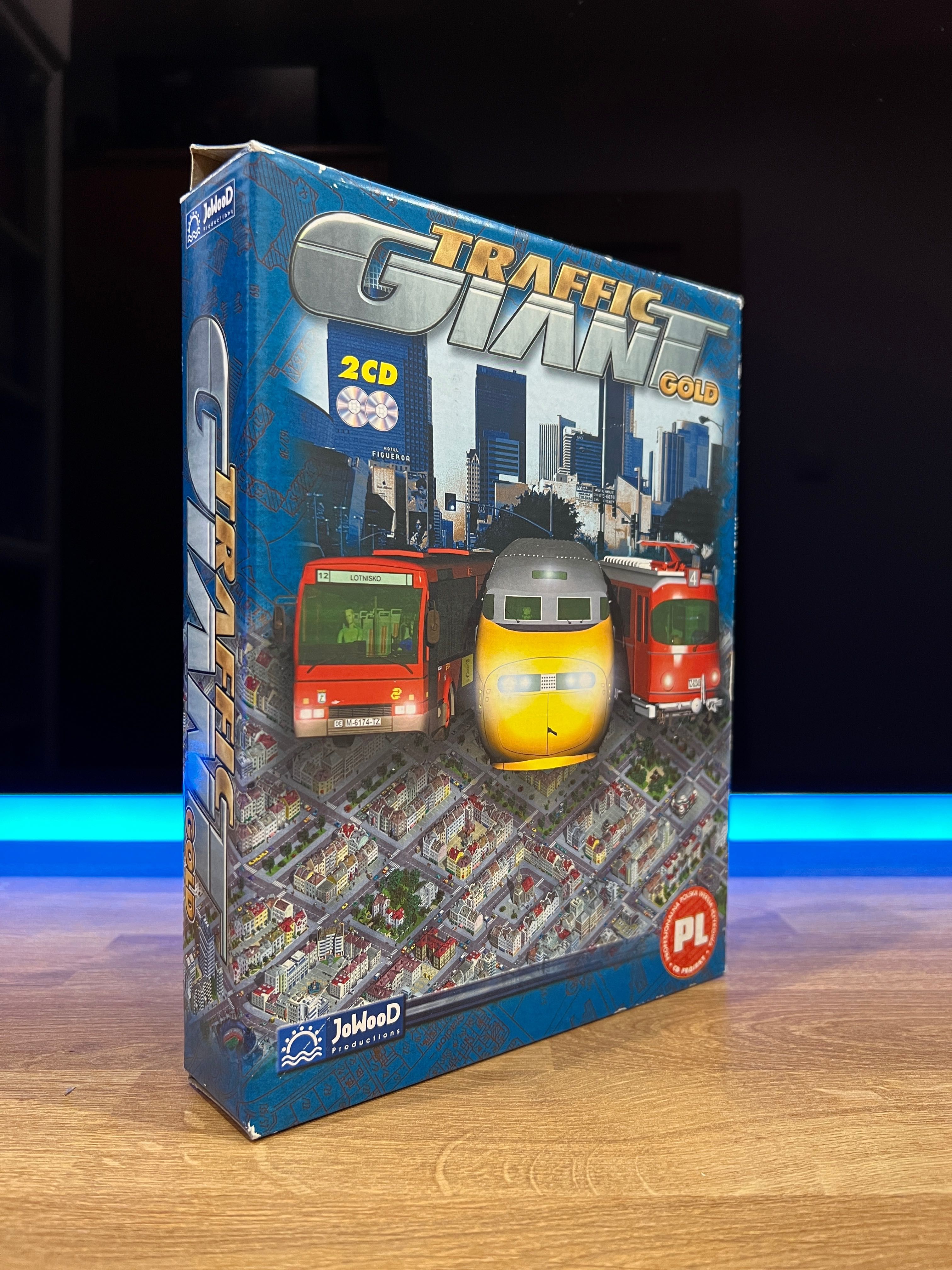Traffic Giant Gold (PC PL 2001) BIG BOX polskie wydanie CD Projekt
