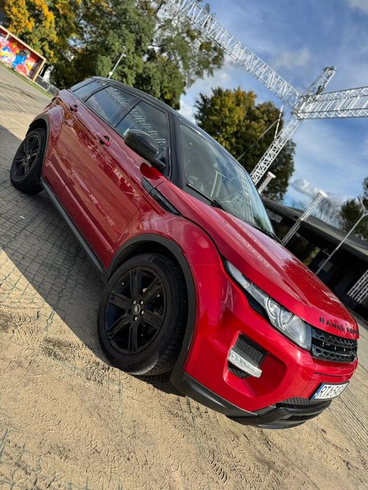 Land Rover Range Rover Evoque Piękna konfiguracja Cudowny Czerwony Kolor Ekonomiczny silnik 2.2 Auto