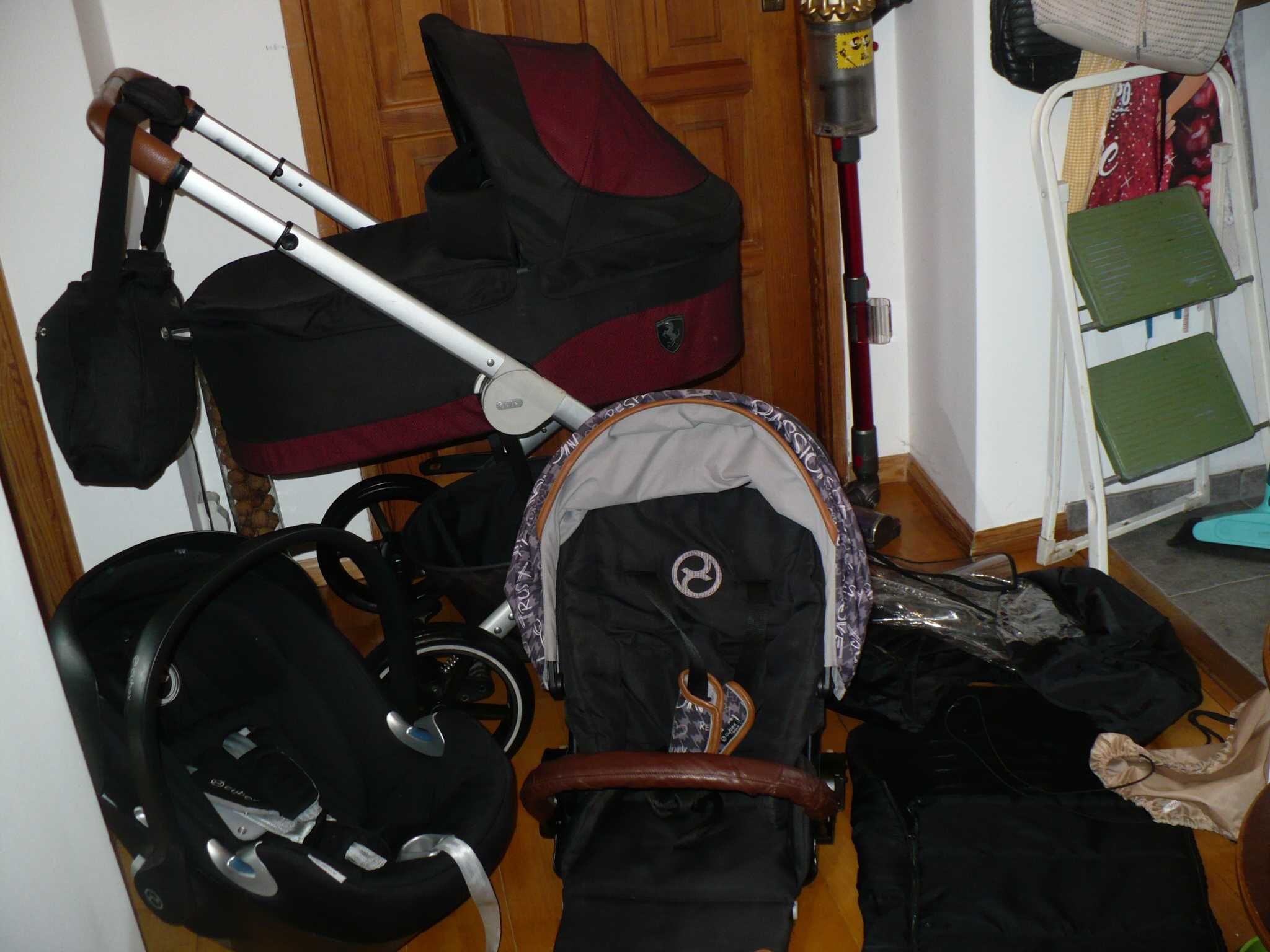 Wózek Cybex Balios spacerówka,gondola,fotelik