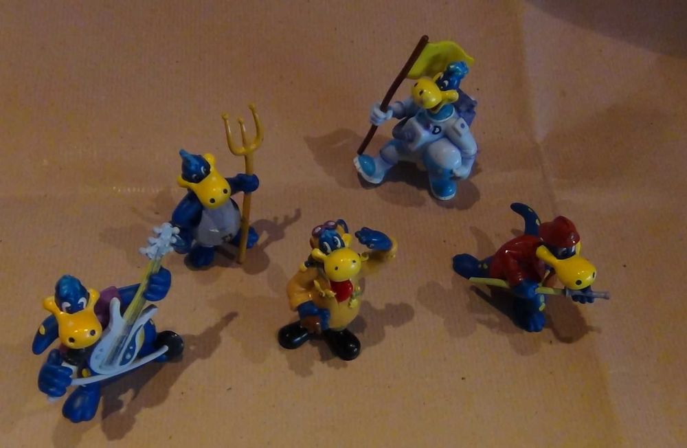 Danone - 5 Figuras Dino (6 cm) (Completa)