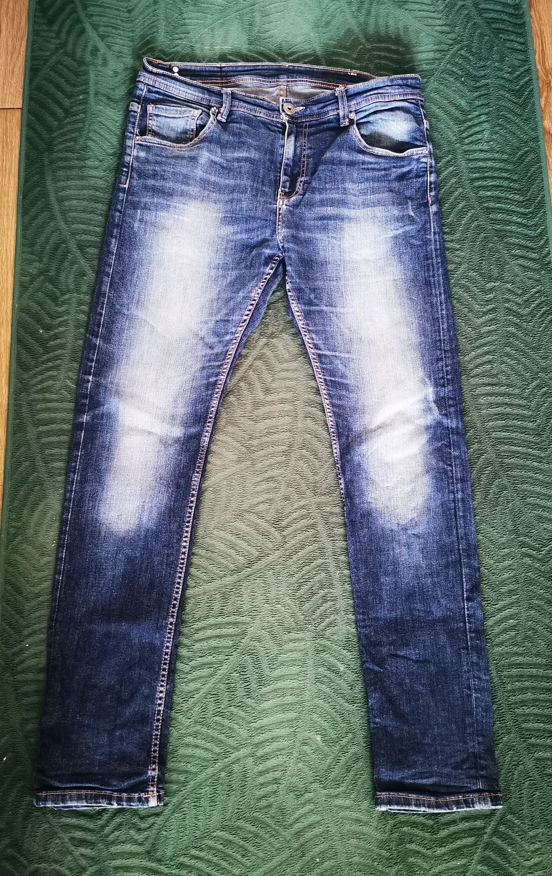 Spodnie męskie dżinsowe r. 48 M/L