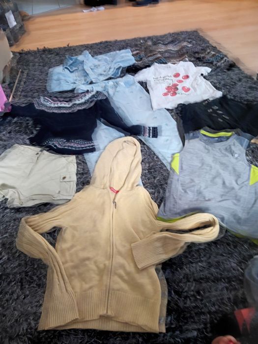 Zestaw dla dziewczynki 146 ubranka stan bardzo dobry