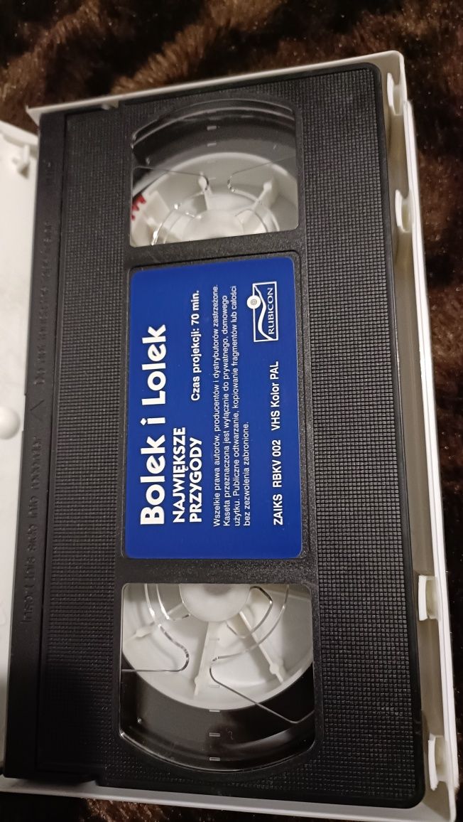 Kaseta VHS Bolek i Lolek